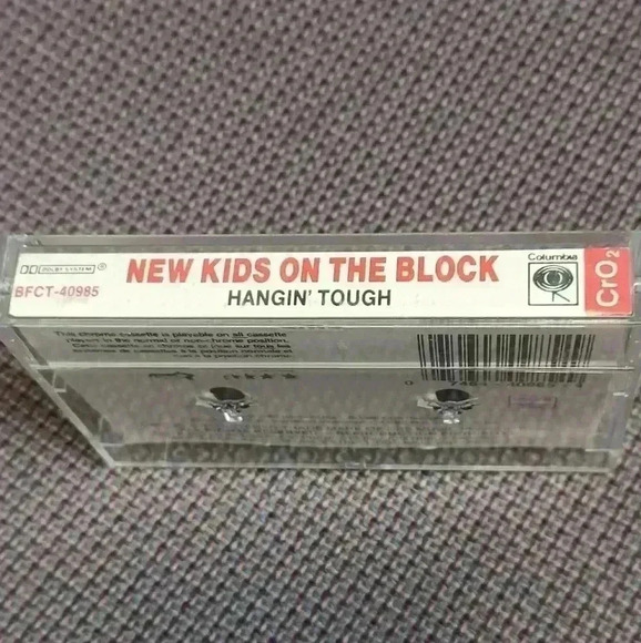 New Kids On  The Block 1988 Hangin' Tough Audio Music Cassette Tape - Picture 5 of 5